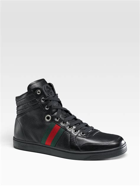 mens gucci shoes black on clearance sale|gucci shoes for men outlet.